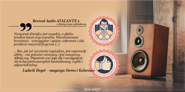 Recenzja Revival Audio Atalante 5 - Stereo i Kolorowo 2 x REKOMENDACJA