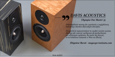 Recenzja Davis Acoustics Olympia One Master - Ton i Nuta